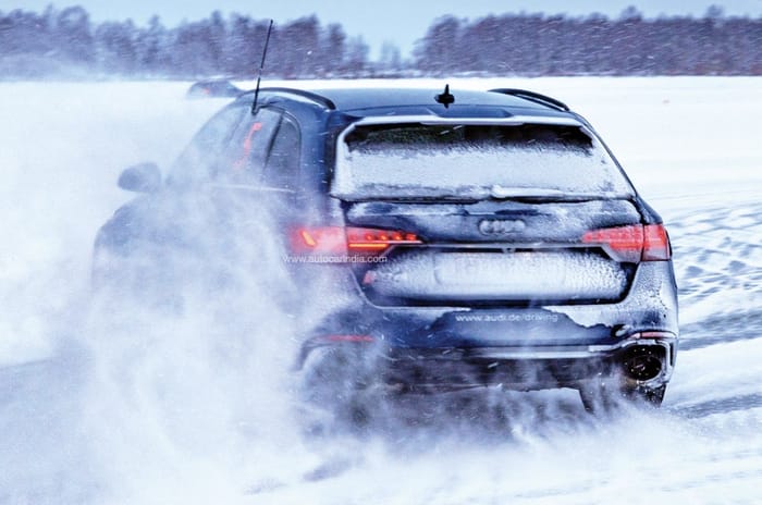 Feature: Dancing on ice in an Audi RS4 Avant 